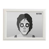 John Lennon. Graphic Design, and Traditional illustration project by beitebe - 10.09.2015