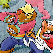 CRISIS SECRETAS en tierras infantiles. Un projet de B, e dessinée, Illustration traditionnelle , et Télévision de Ibon Sánchez Rodriguez - 13.10.2015