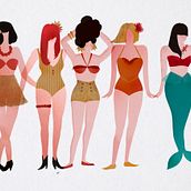 Misses. Un proyecto de Diseño de personajes, Diseño gráfico e Ilustración tradicional de Marina Stecca - 14.10.2015