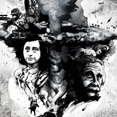 Historia contemporánea. Traditional illustration project by Andrés Sanz González - 10.15.2015