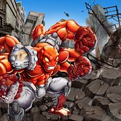 Superhéroes. Traditional illustration project by Andrés Sanz González - 10.15.2015