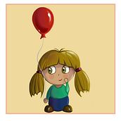 Little girl. Un proyecto de Diseño de personajes e Ilustración tradicional de Alice Vettraino - 17.12.2014
