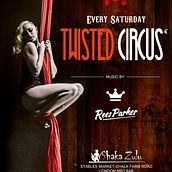 Twisted Circus. Advertising, Design, Events, Graphic Design, and Traditional illustration project by Hugo Ranz Ramírez - 10.17.2015