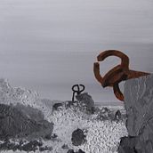 Lienzo "Peine del Viento". Fine Arts, and Painting project by A Tu Arte - 10.18.2015
