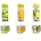 Linea de packaging zumos. Packaging project by Dani Obradó - 10.18.2015