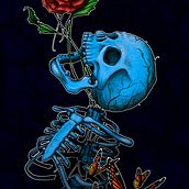 De lo que deja la muerte Ein Projekt aus dem Bereich Traditionelle Illustration von Emilio Munguía Sandoval - 19.10.2015
