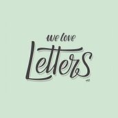 We Love Letters. Design, Product Design, Traditional illustration, T, and pograph project by Ignacio Rodriguez Acosta - 10.21.2015