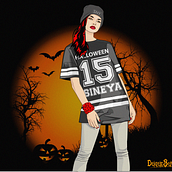 Campaña Halloween ´15 Para SINEYA STYLE. Br, ing, Identit, and Traditional illustration project by DuqueSutil - 10.27.2015