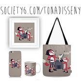 Il.lustració "La Castanyada" per estampar. Un proyecto de Diseño de complementos, Diseño gráfico e Ilustración tradicional de redfox - 29.10.2015