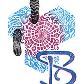 Carvado de sellos - Gaudí y Barcelona. Arts, Crafts, Fine Arts, Traditional illustration, and Screen Printing project by Carles Fortuny - 11.28.2015