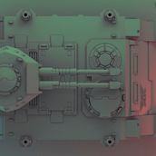 Rhino Warhammer 40k. 3D, and Game Design project by Carlos Javier López Cifuentes - 11.03.2015