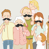 Día del "Padre". Un proyecto de Ilustración tradicional de Laura Martínez - 04.11.2015