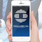 ITALCAMBIO USA. Br, ing, Identit, and Web Development project by Joel Astete - 06.30.2015