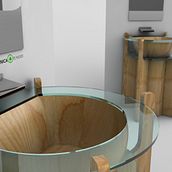 Lavabo Garnica Plywood. Un progetto di Design, Design e creazione di mobili, Product design e Design interattivo di Mario Ramírez Castro - 07.11.2015