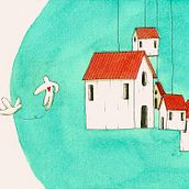 Casas que vuelan. Un projet de Illustration traditionnelle de David Permanyer Lastra - 08.11.2015