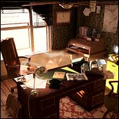Oficina de detective de los años 70. Un progetto di 3D, Interior design e Illustrazione tradizionale di Anton Freixas Alió - 12.11.2015