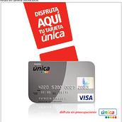 Afiches Tarjeta ÚNICA. Un proyecto de Br, ing e Identidad, Dirección de arte, Diseño y Diseño gráfico de Juan Miguel Cubas Gárate - 17.02.2008