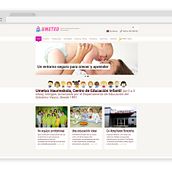 Web Umetxo Haurreskola. Web Design, and UX / UI project by Asier Pérez Subijana - 07.31.2014