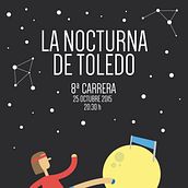 La Nocturna de Toledo - Identidad Corporativa. Br, ing, Identit, Design, Graphic Design, and Traditional illustration project by Alicia Torres - 11.18.2015