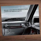 Welcome pack Mercedes-Benz. Cop, and writing project by Doña Marta Fernández - 11.20.2015