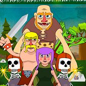 Klash (Parodia Clash of Clans) Animacion 2D . Animație, Direcția artistică, Video și Design de jocuri de Carlos Monsalve - 11.21.2015