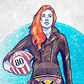 Algo personal. Traditional illustration, Automotive Design, and Graphic Design project by Moises Andrade - 11.23.2015
