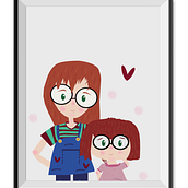 hermanitas. Un progetto di Illustrazione tradizionale di Caro Osorio - 23.11.2015