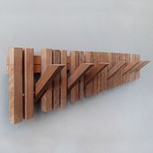 MARIMBA colgador de pared_ wall hanger. Un projet de Architecture, Architecture d'intérieur, Design, Fabrication de mobilier , et Design industriel de Andres Gonzalez - 23.11.2015