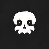 Chain-A-Mation Skull. Animation, and Traditional illustration project by Pablo Lozano - 12.01.2015