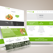 Web Alergenos Online. Web Design project by Joaquim Latas - 12.02.2015