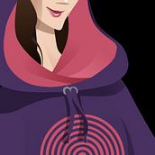 Arquetipos Femeninos / VIDA EN ESPIRAL. Un proyecto de Ilustración tradicional e Ilustración vectorial de Silvia Sanmiquel - 08.12.2015