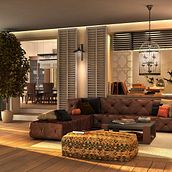 Vivienda La Moraleja. Un proyecto de 3D, Arquitectura y Arquitectura interior de Quique Cestrilli - 05.12.2015