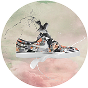 Nike y el Renacimiento. Pieza gráfica. Ein Projekt aus dem Bereich Werbung von Paloma Herranz - 16.03.2015