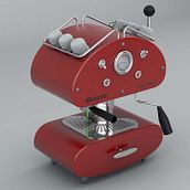 Ariete -Café Retró Ein Projekt aus dem Bereich 3D, Animation, Produktdesign, Motion Graphics und Video von Pedro Franco Alegre - 05.12.2015