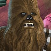 Han y Chewie. Un proyecto de Ilustración tradicional de Óscar Luis Barriga Comendador - 06.12.2015