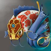 Carpa Koy Hearthstone. Un proyecto de Bellas Artes e Ilustración tradicional de Oscar Garcia - 06.12.2015