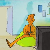 Mi Proyecto del curso Animación digital en 2D "Papa Gamer. Animation project by Eli Castillo - 12.08.2015