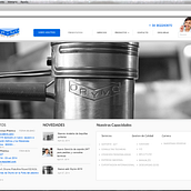 diseño WEB para la empresa:  ORYMO S.A  Ein Projekt aus dem Bereich Webdesign von David Tro Santafe - 08.12.2015