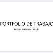 PORTFOLIO de trabajos . Projekt z dziedziny Design użytkownika Raquel Fernandez - 13.12.2015