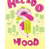 Heladito Poster. Graphic Design, and Traditional illustration project by Debbie Nicole Marentes - 12.13.2015