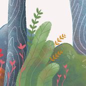 Autumn Forest. Traditional illustration, Digital Illustration, and Product Design project by Rocío Sánchez - 12.20.2015