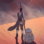 Star Wars: the force awakens . Film, Film, Video, TV, and Traditional illustration project by Jaime Posadas Fernández - 12.20.2015