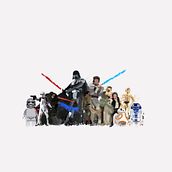 Star Wars: ilustraciones diarias hasta el día del estreno. Graphic Design, and Traditional illustration project by AingeruH - 12.21.2015