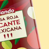 Salsa picante mexicana. Product Design, Graphic Design, and Packaging project by Carolina Lozano - 12.21.2015