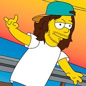 Nuevo personaje en los Simpsons. Design, Graphic Design, and Traditional illustration project by Gorka Gil - 12.22.2015