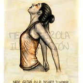 "Tu continente". Artes plásticas, Ilustração tradicional, Pintura, Caligrafia, Música, e Tipografia projeto de Mere Merola - 03.06.2015