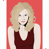 Queen of Hearts Ein Projekt aus dem Bereich Design und Traditionelle Illustration von vicban - 01.01.2016