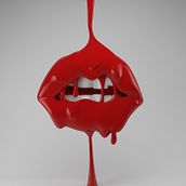 Lips. 3D, Graphic Design, and Traditional illustration project by Nerea Ramirez - 01.01.2016