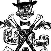 Señor Calavera. Traditional illustration project by Óscar Postigo - 01.06.2016