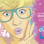 Evax. Increíblemente absorvente. Design project by María Gigante Caraballo - 01.06.2016